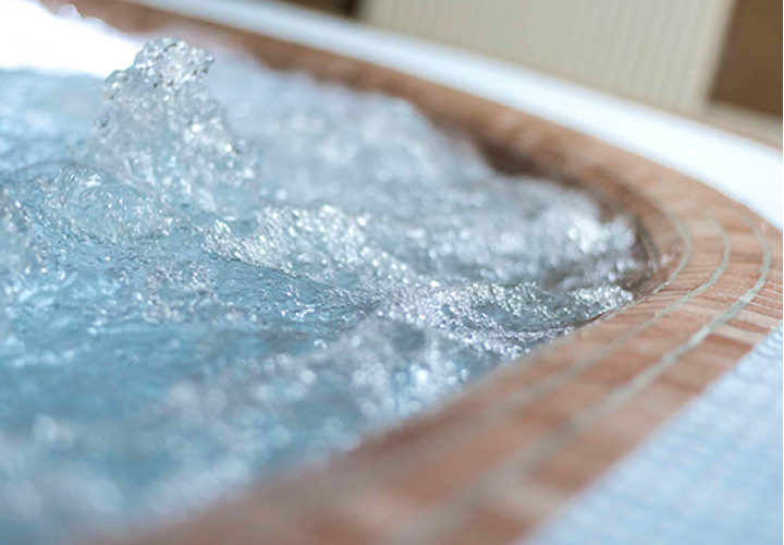 Piscina termale in "Palangos Zuvedra"