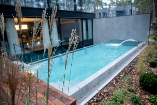 Progetto individuale di sauna, piscina esterna, dispositivo di erogazione e idromassaggio - Altri progetti