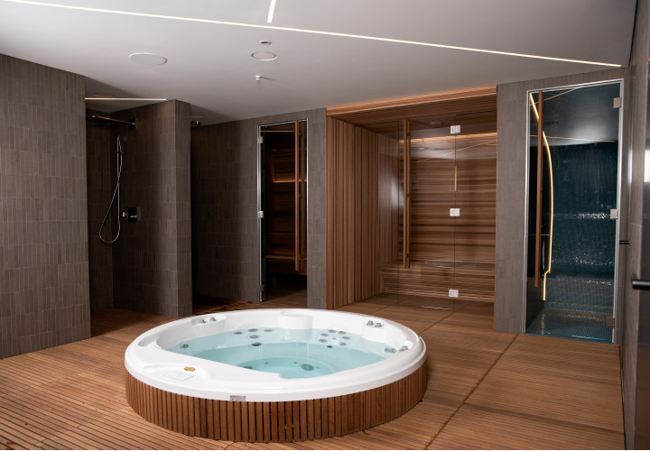 Progetto SPA individuale in riva al mare