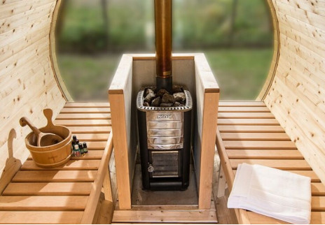 Stufe a legna per sauna