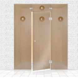 Vetrine sauna in vetro