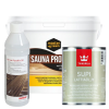 Lacche e oli per sauna