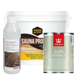 Sauna e set di protezione