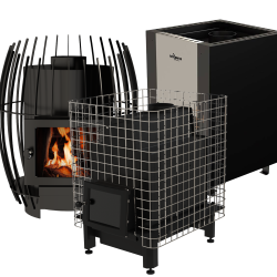 Stufe a legna VILPRA per sauna