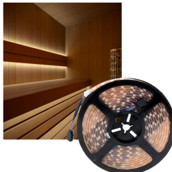 Sauna a LED