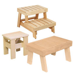 Sgabelli per sauna
