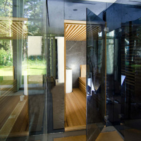 Porte e finestre della sauna