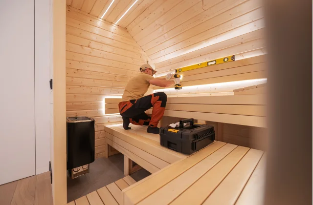 Come installare una sauna?
