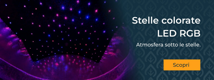 Stelle colorate LED RGB