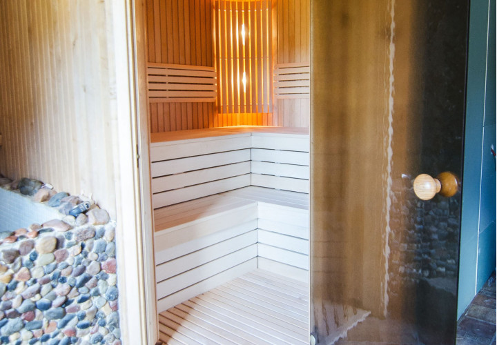 Sauna con funzione vapore