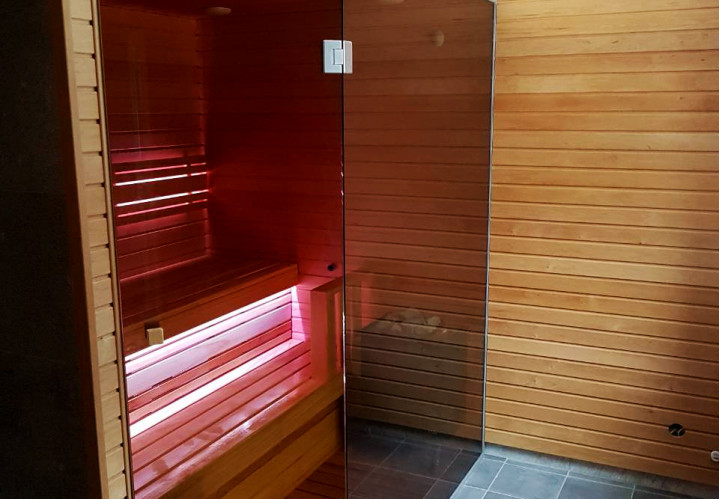 Sauna a infrarossi con funzione vapore