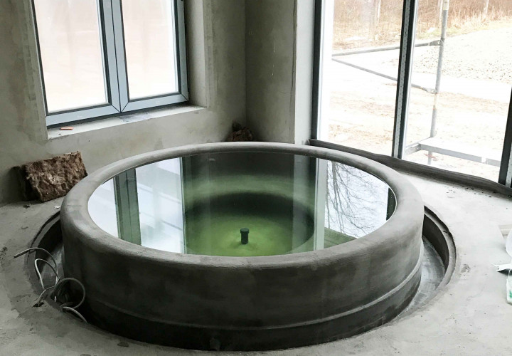 Piscina idromassaggio interna