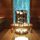 Stufa elettrica per sauna - MAGNUM LITE BOWL con illuminazione