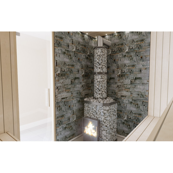 Pietre decorative da parete GS-SIERRA, grigie