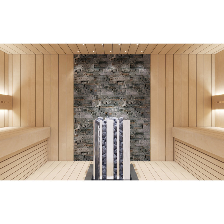 Pietre decorative da parete GS-SIERRA, grigie