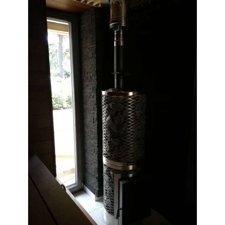 Pietre decorative da parete GS-SIERRA, nere