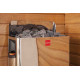 Riscaldatore elettrico per sauna - HARVIA The Wall SW80 8,0 kW con pannello di controllo