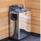Riscaldatore elettrico per sauna - HARVIA The Wall SW80 8,0 kW con pannello di controllo