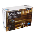 Sauna lampo Led Lite 12, argento - 2 Sauna lampo Led Lite 12, argento - 2
