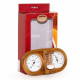 Termoigrometro SAUNIA 3 in 1 con clessidra 591L