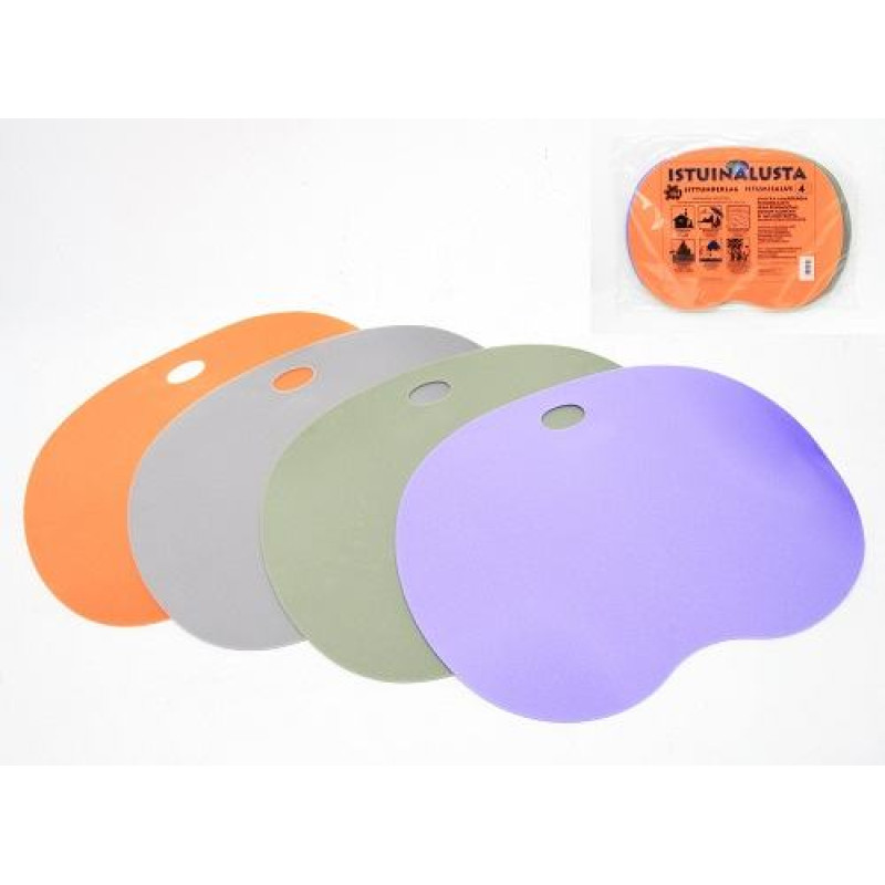 Sedili per sauna a colori, 4 psc.