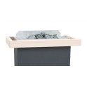 Stufa elettrica per sauna - EOS Gracil W, antracite perla - 1 Stufa elettrica per sauna - EOS Gracil W, antracite perla - 1