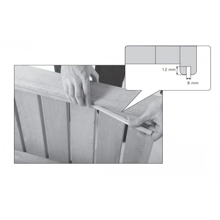 Set di illuminazione per sauna a LED HARVIA WX441 da 5 metri con trasformatore