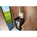 Sauna esterna HARVIA Solide Compact - 5