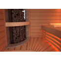 Stufa elettrica per sauna – SAWOTEC Tower Corner, con unità di controllo - 1 Stufa elettrica per sauna – SAWOTEC Tower Corner, con unità di controllo - 1
