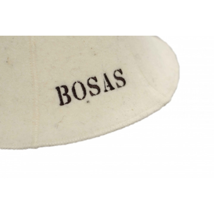 Cappello da sauna - BOSAS, bianco
