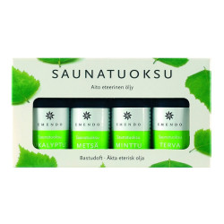 Set di aromi Emendo per sauna 4x10ml  Set di aromi Emendo per sauna 4x10ml