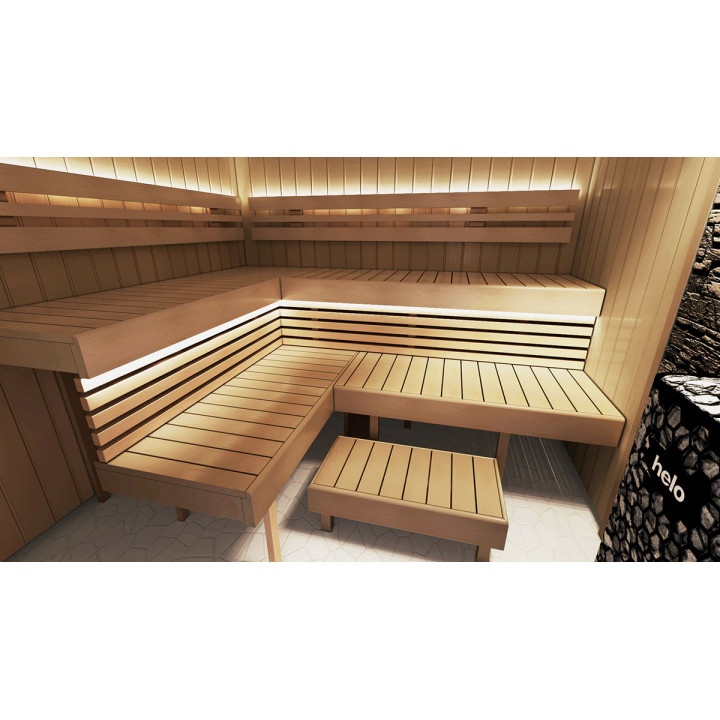 Panca modulare per sauna OPTIMAL, Thermo Aspen