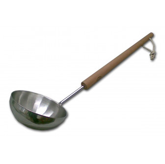 Mestolo in acciaio inox SAUNIA, 65 cm