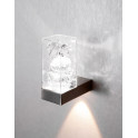 CARIITTI Toive LED luce trasparente con cristalli - 0