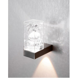 CARIITTI Toive LED luce trasparente con cristalli  CARIITTI Toive LED luce trasparente con cristalli