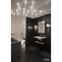 CARIITTI Toive LED luce trasparente con cristalli - 3