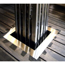 Flangia di incasso - per riscaldatore IKI Monolith  Flangia di incasso - per riscaldatore IKI Monolith