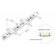 Cinturino in silicone per strisce LED