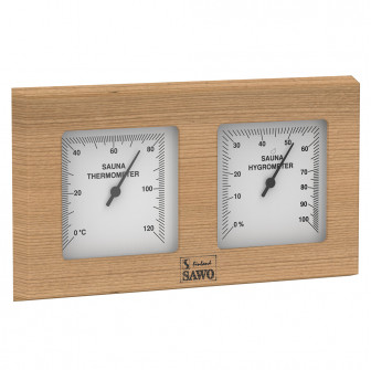 Termoigrometro SAWO 224-THD, cedro