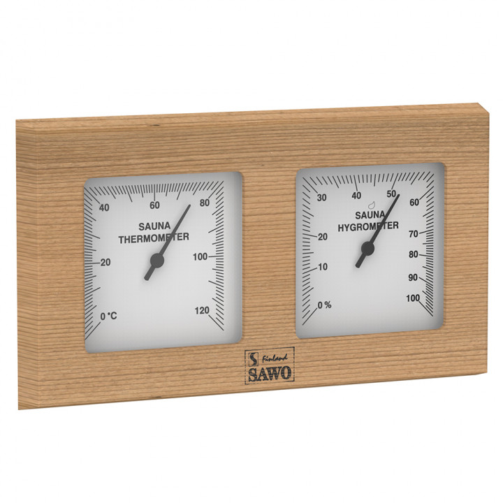 Termoigrometro SAWO 224-THD, cedro