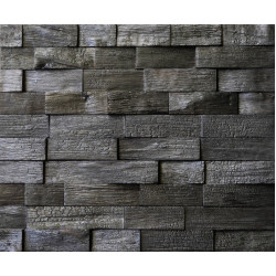 Pannello decorativo in legno Impressa Rovere carbonizzato  Pannello decorativo in legno Impressa Rovere carbonizzato