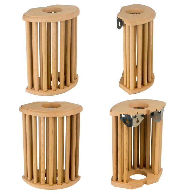 Coprilampada SAWO 915-VD, cedro