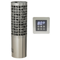 Stufa elettrica per sauna - MAGNUM Ruutu C 6,6 kW 