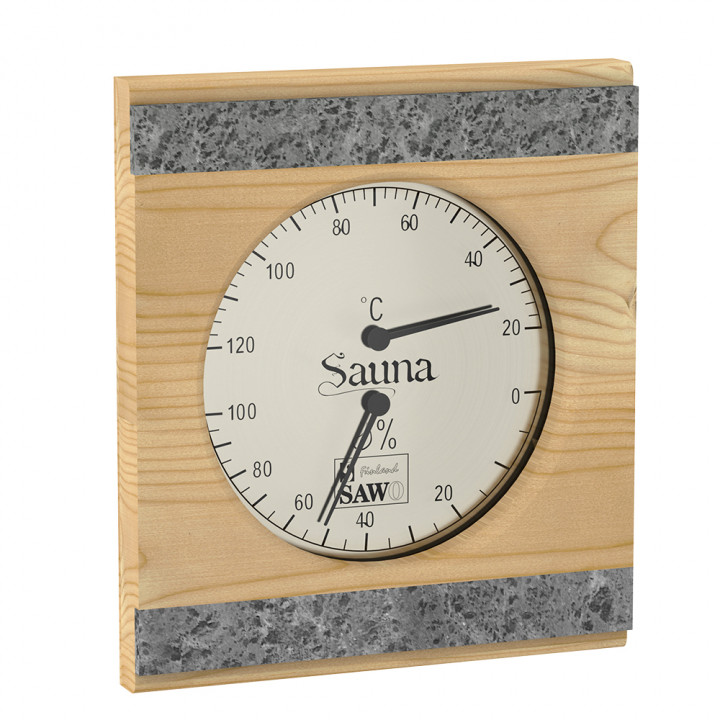Termoigrometro SAWO 281-THRP, pino