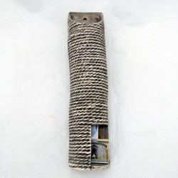 Porta fiammiferi in ceramica - corda  Porta fiammiferi in ceramica - corda