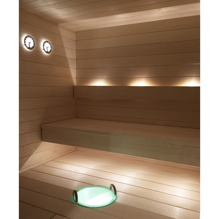 CARIITTI Set di illuminazione a LED per sauna, 2700K