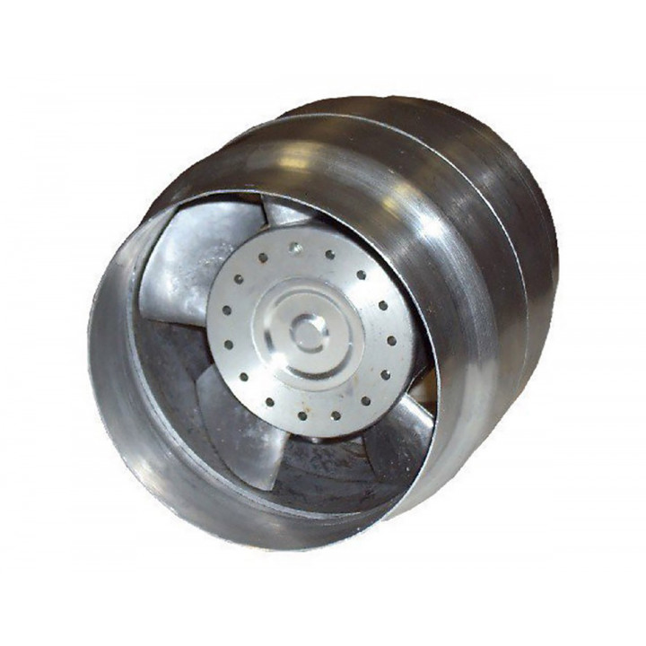 Ventilatore per sauna VOK-T 150°C, 135/Ø100mm, con valvola di ritorno