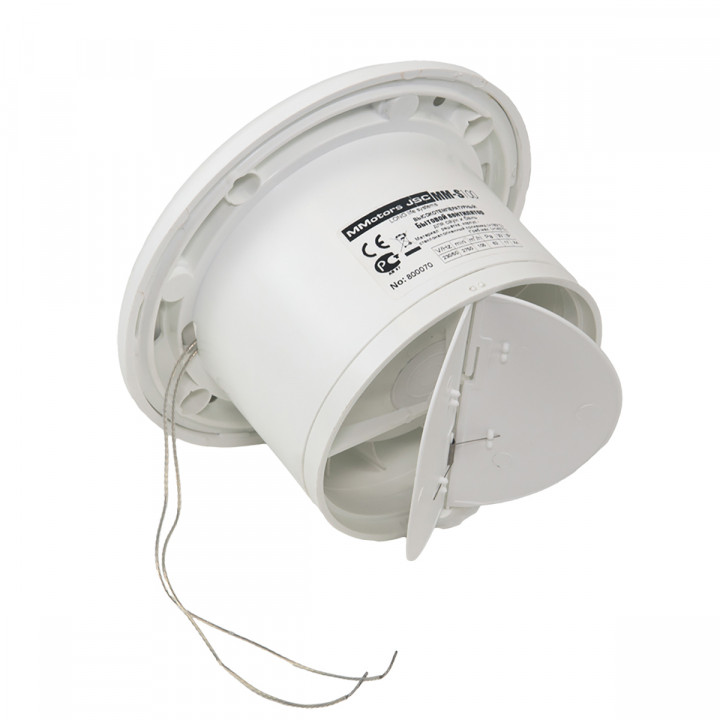 Ventilatore sauna MM-S con valvola di ritorno d/100mm
