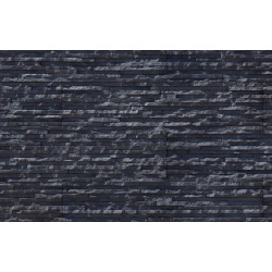 Pietre decorative da parete GS-DUNE, nere  Pietre decorative da parete GS-DUNE, nere