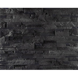 Pietre decorative da parete GS-SIERRA, nere  Pietre decorative da parete GS-SIERRA, nere